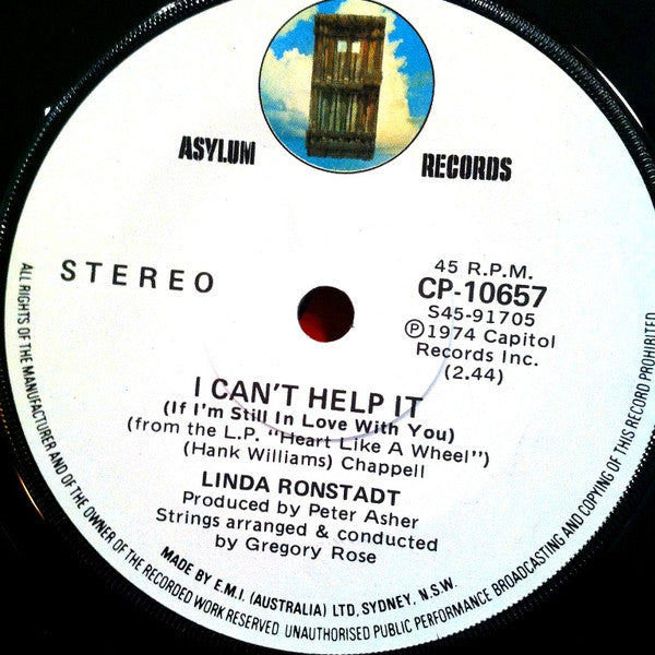 Linda Ronstadt : You're No Good (7", Single)