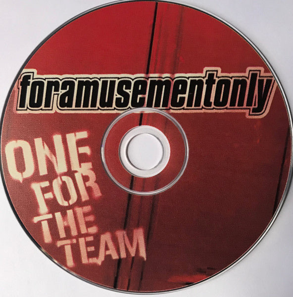 For Amusement Only : One For The Team (CD, EP)