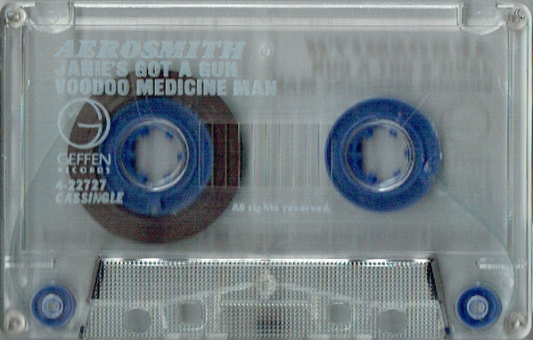 Aerosmith : Janie's Got A Gun (Cass, Single)