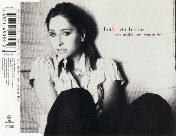 Leah Andreone : You Make Me Remember (CD, Single)