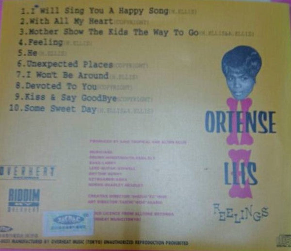 Hortense Ellis : Feelings (CD, Album)