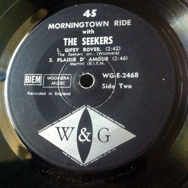 The Seekers : Morningtown Ride (7", EP)