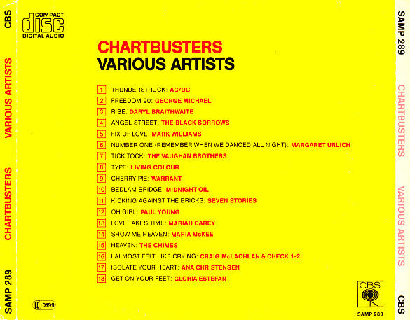 Various : Chartbusters - The Best Music This Summer (CD, Comp, Promo)