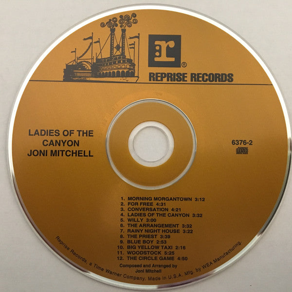 Joni Mitchell : Ladies Of The Canyon (CD, Album, RE)