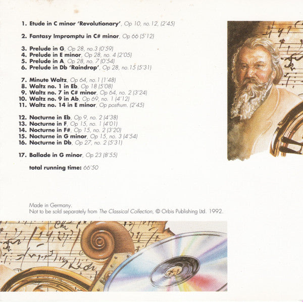 Chopin* : Piano Classics (CD, Comp)