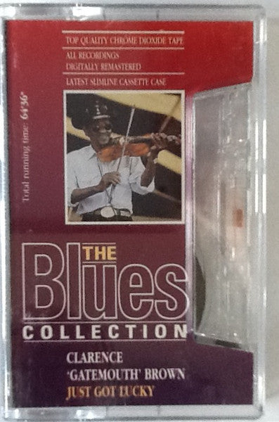 Clarence 'Gatemouth' Brown* : Just Got Lucky (Cass, Album, Comp)