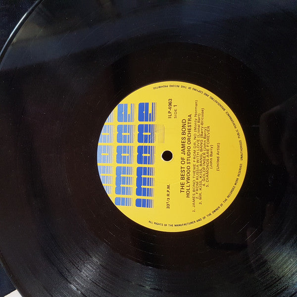 The Hollywood Studio Orchestra : The Best Of James Bond (LP, Album)