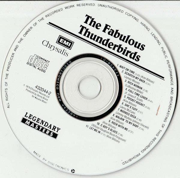 The Fabulous Thunderbirds : Girls Go Wild (CD, Album)