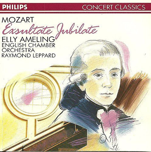 Wolfgang Amadeus Mozart - Elly Ameling, English Chamber Orchestra, Raymond Leppard : Exsultate, Jubilate (CD, RM)