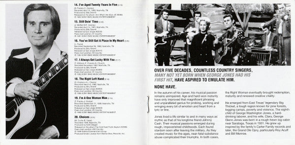 George Jones (2) : The Essential George Jones (2xCD, Comp)