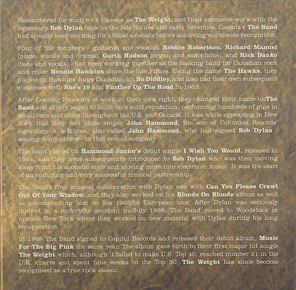 The Band : The Collection (CD, Comp)
