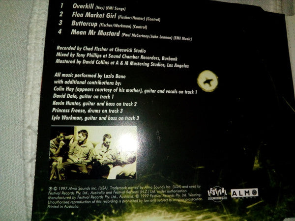 Lazlo Bane : Overkill (CD, Single)