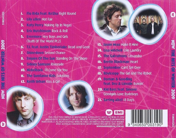 Various : Now The Hits Of Winter 2009 (CD, Comp)