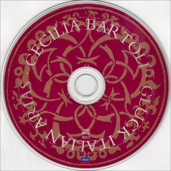 Cecilia Bartoli, Christoph Willibald Gluck : Italian Arias (CD, Album, Uni)