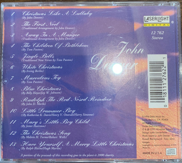John Denver : Christmas Like A Lullaby (CD, Album, RE)