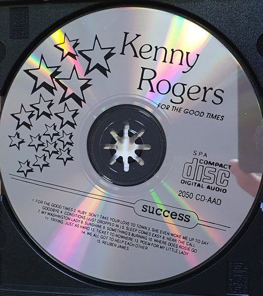 Kenny Rogers : For The Good Times - Greatest Hits (CD, Comp)