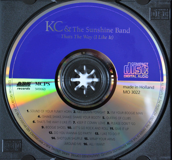 KC & The Sunshine Band : Thats The Way (I Like It) (CD, Comp)