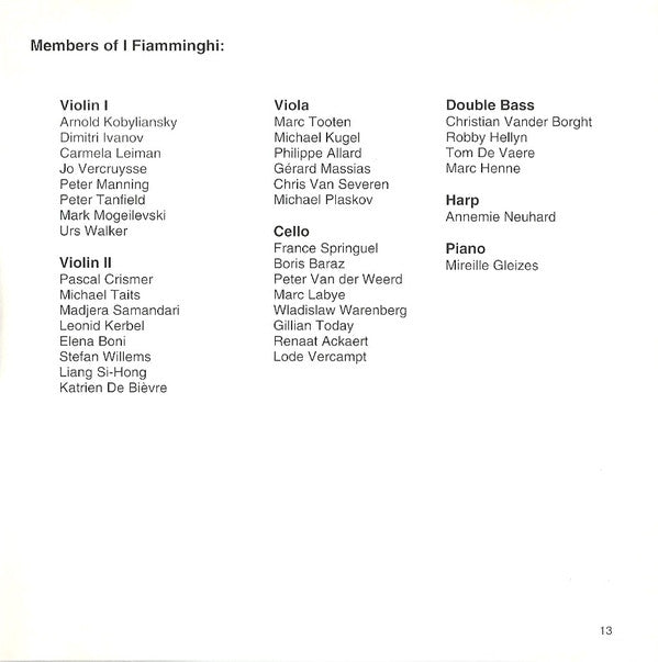 Arvo Pärt - I Fiamminghi, Rudolf Werthen : Fratres (CD)