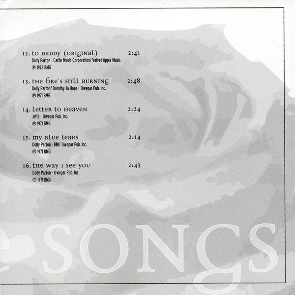 Dolly Parton : Love Songs (CD, Comp)