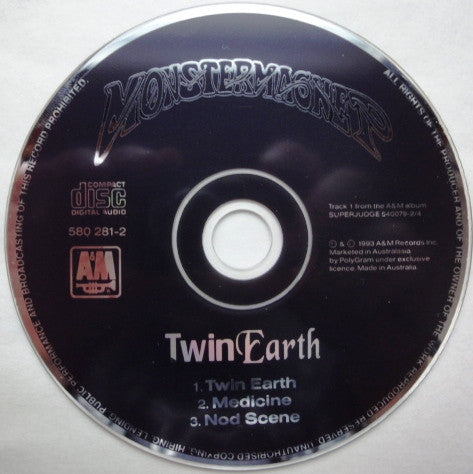 Monster Magnet : Twin Earth (CD, Maxi, Car)