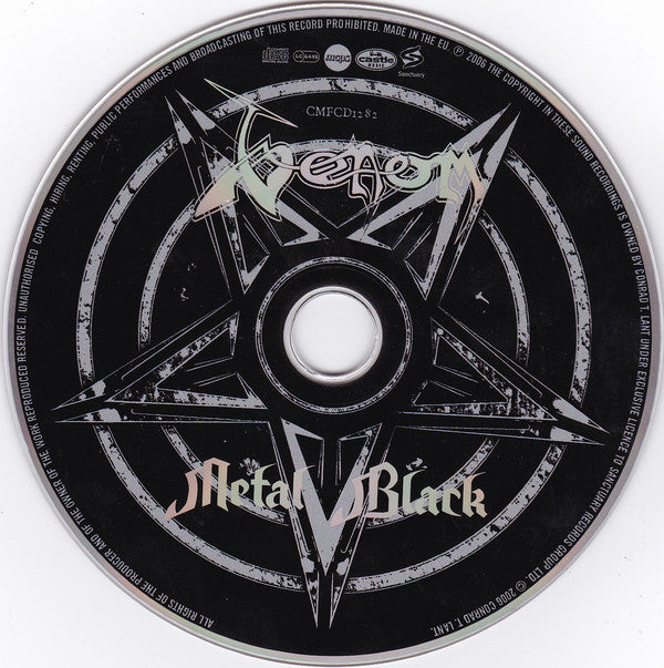 Venom (8) : Metal Black (CD, Album)