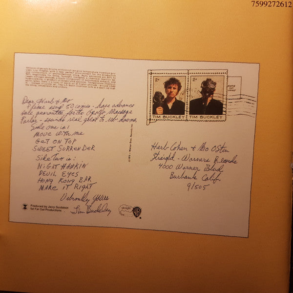 Tim Buckley : Greetings From L.A. (CD, Album, RE)