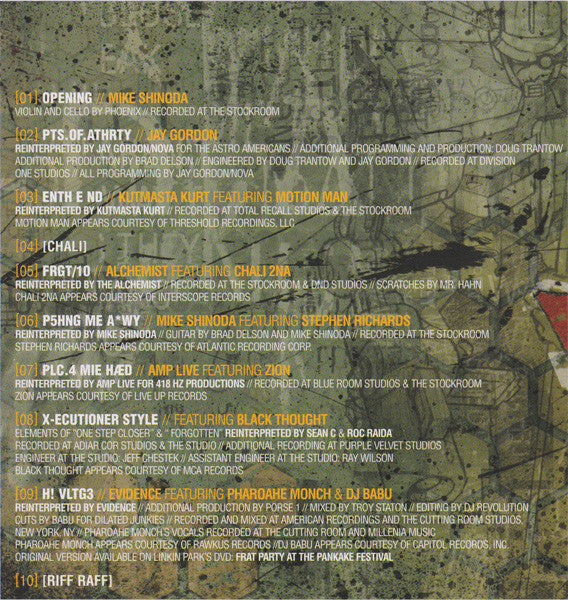 Linkin Park : Reanimation (CD, Album, Enh)