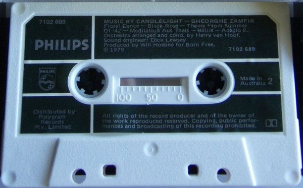 Gheorghe Zamfir Panflute – Orchestra Conducted By Harry van Hoof : Music By Candlelight (Cass, Album)