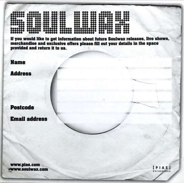 Soulwax : Conversation Intercom (CD, Single)