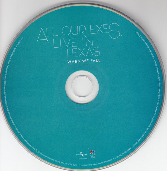 All Our Exes Live In Texas : When We Fall (CD, Album)