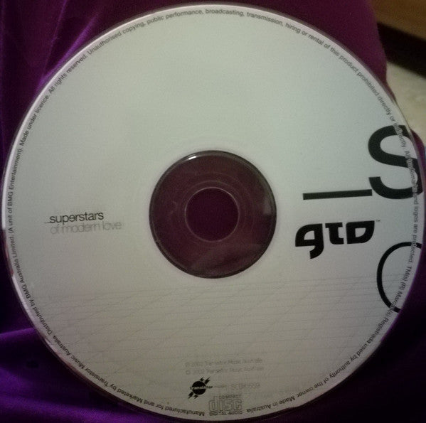 GTO (5) : Superstars Of Modern Love (CD, Single)