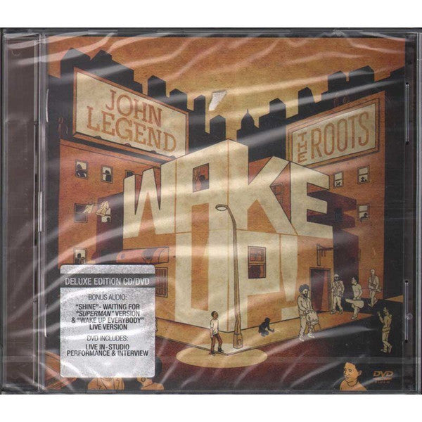 John Legend & The Roots : Wake Up! (CD, Album + DVD-V, NTSC + Dlx)