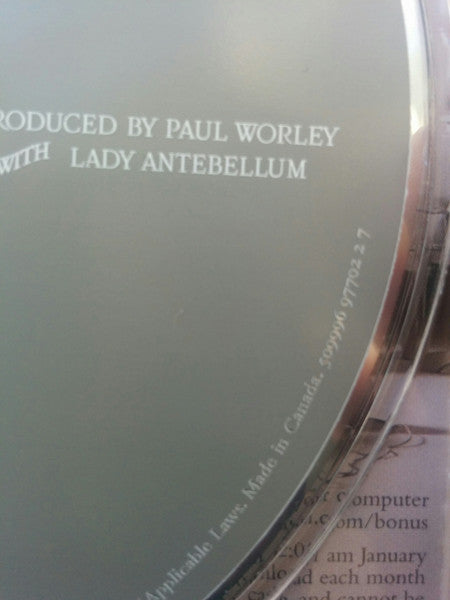 Lady Antebellum : Need You Now (CD, Album)