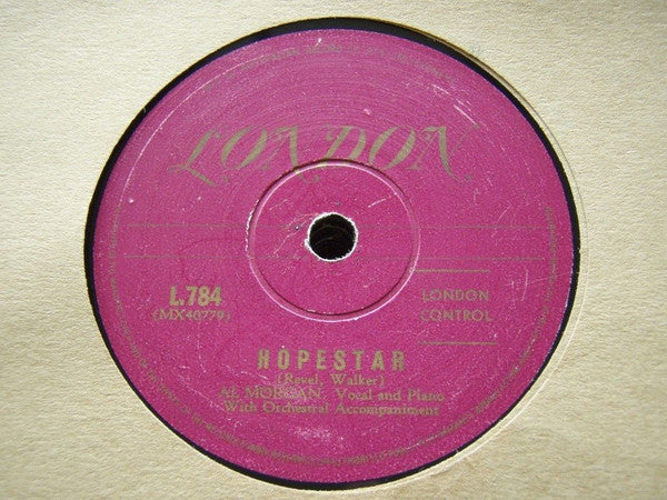 Al Morgan (3) : The Place Where I Worship / Hopestar (Shellac, 10")
