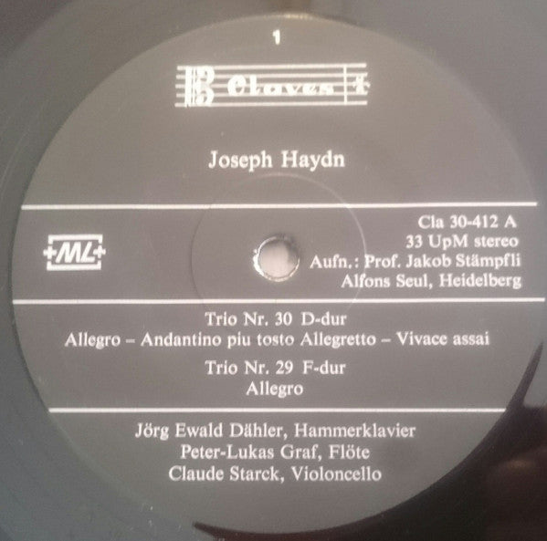 Joseph Haydn : Drei Trios (LP)