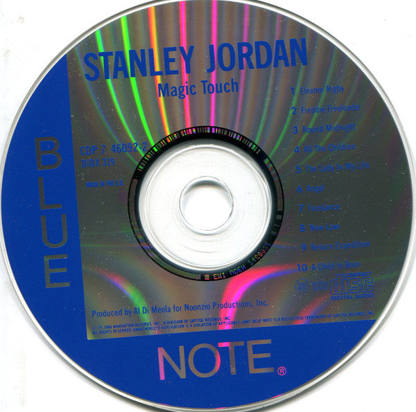 Stanley Jordan : Magic Touch (CD, Album)