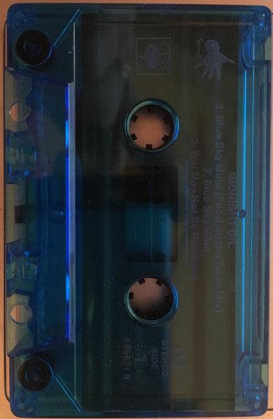 Midnight Oil : Blue Sky Mine (Food On The Table Mix) (Cass, Single, Tra)
