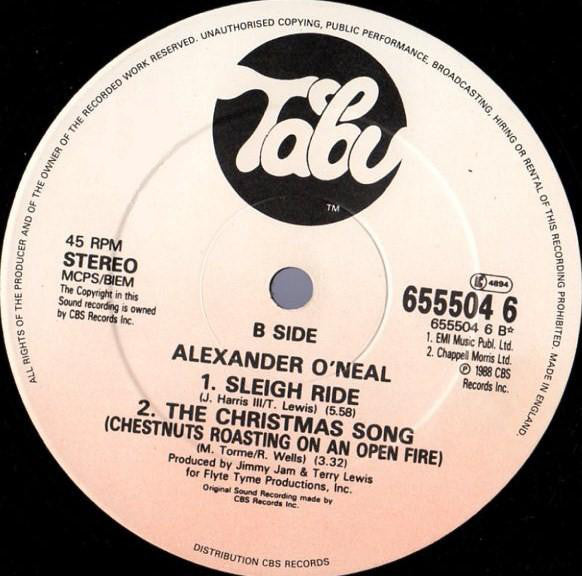 Alexander O'Neal : Hitmix (The Official Bootleg Megamix) (12", Single)