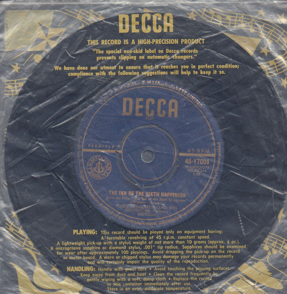 Cyril Stapleton And His Orchestra : The Children's Marching Song / The Inn Of The Sixth Happiness (7", Single)
