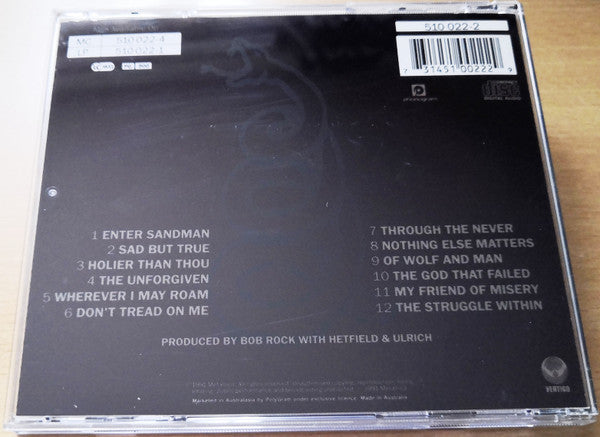 Metallica : Metallica (CD, Album, RP)