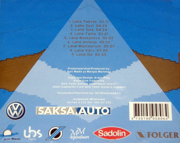 Karl Madis & Margus Martmaa : Lahe Muusika = Sounds From The Sea (CD, Album)