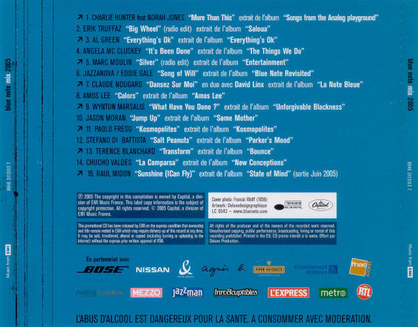 Various : Bose Blue Note Festival - Blue Note Mix 2005 (CD, Comp, Promo, Smplr)