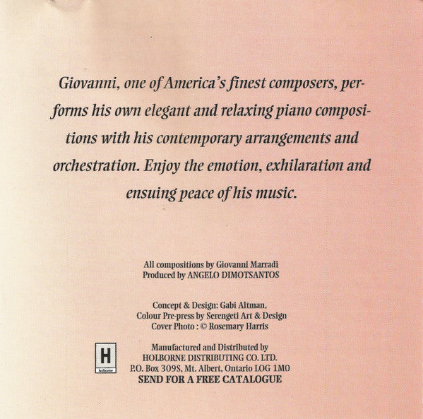 Giovanni* : Passion (CD, Album)