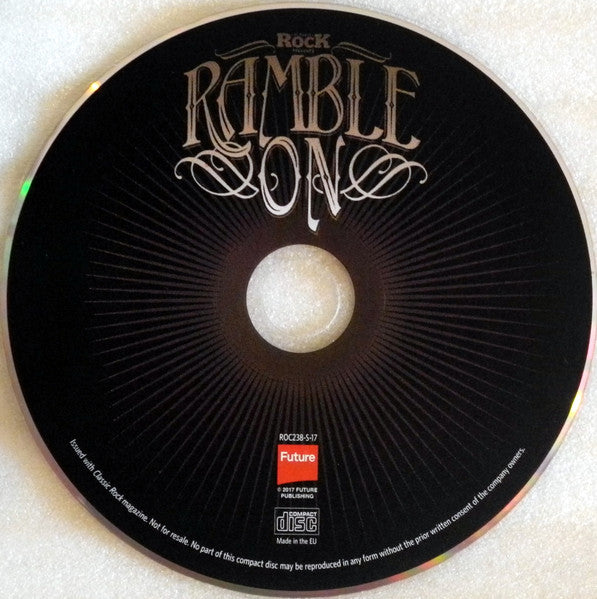 Various : Ramble On (CD, Comp, Promo)