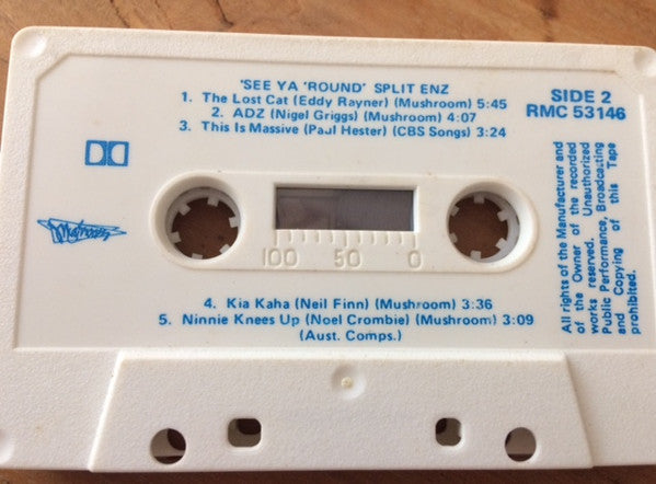 Split Enz : See Ya 'Round (Cass, Album)