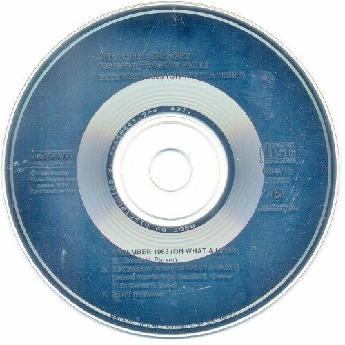 The Four Seasons Featuring Frankie Valli : December 1963 (Oh What A Night) (CD, Single)