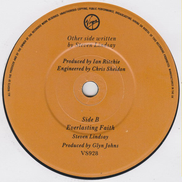 The Big Dish : Christina's World (7", Single)