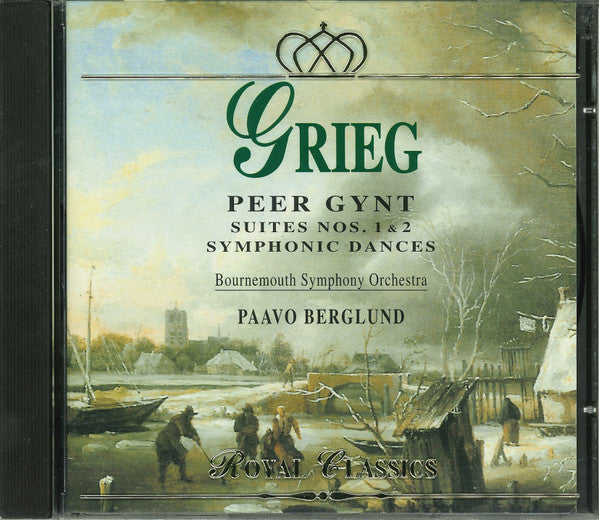 Grieg*, Bournemouth Symphony Orchestra, Paavo Berglund : Peer Gynt Suites Nos. 1 & 2 / Symphonic Dances (CD)