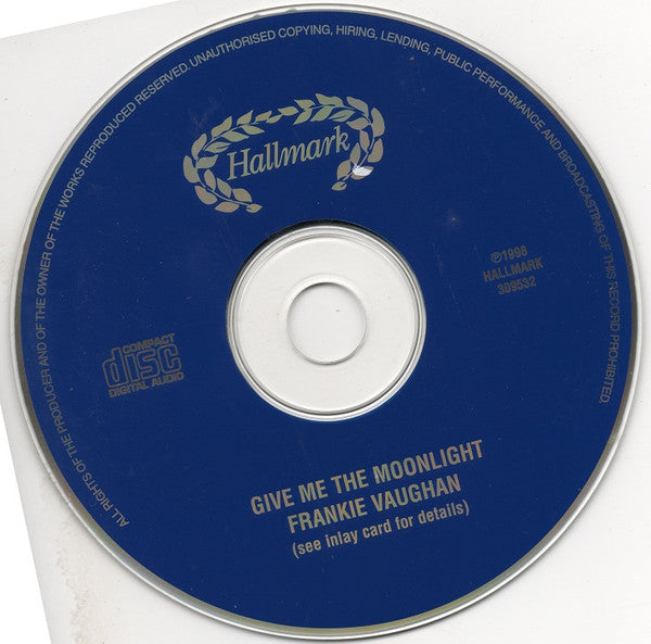 Frankie Vaughan : Give Me The Moonlight (CD, Comp)