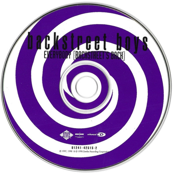 Backstreet Boys : Everybody (Backstreet's Back) (CD, Maxi, Enh)